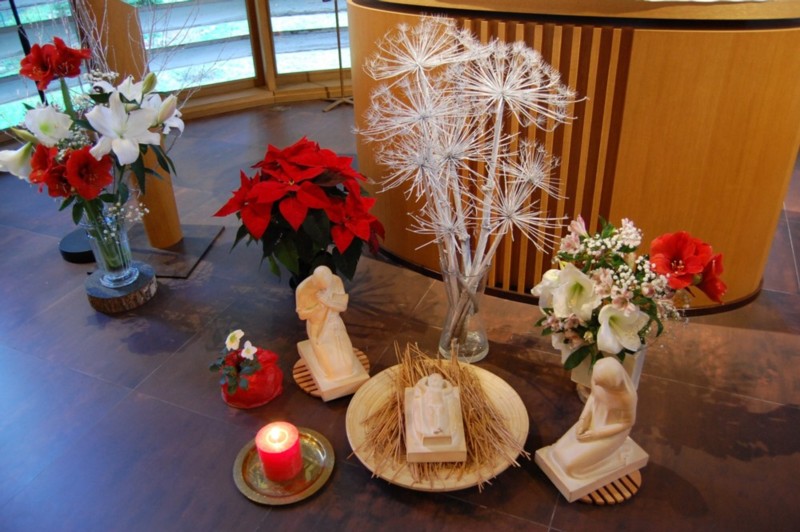 Noel 2017 creche chapelle